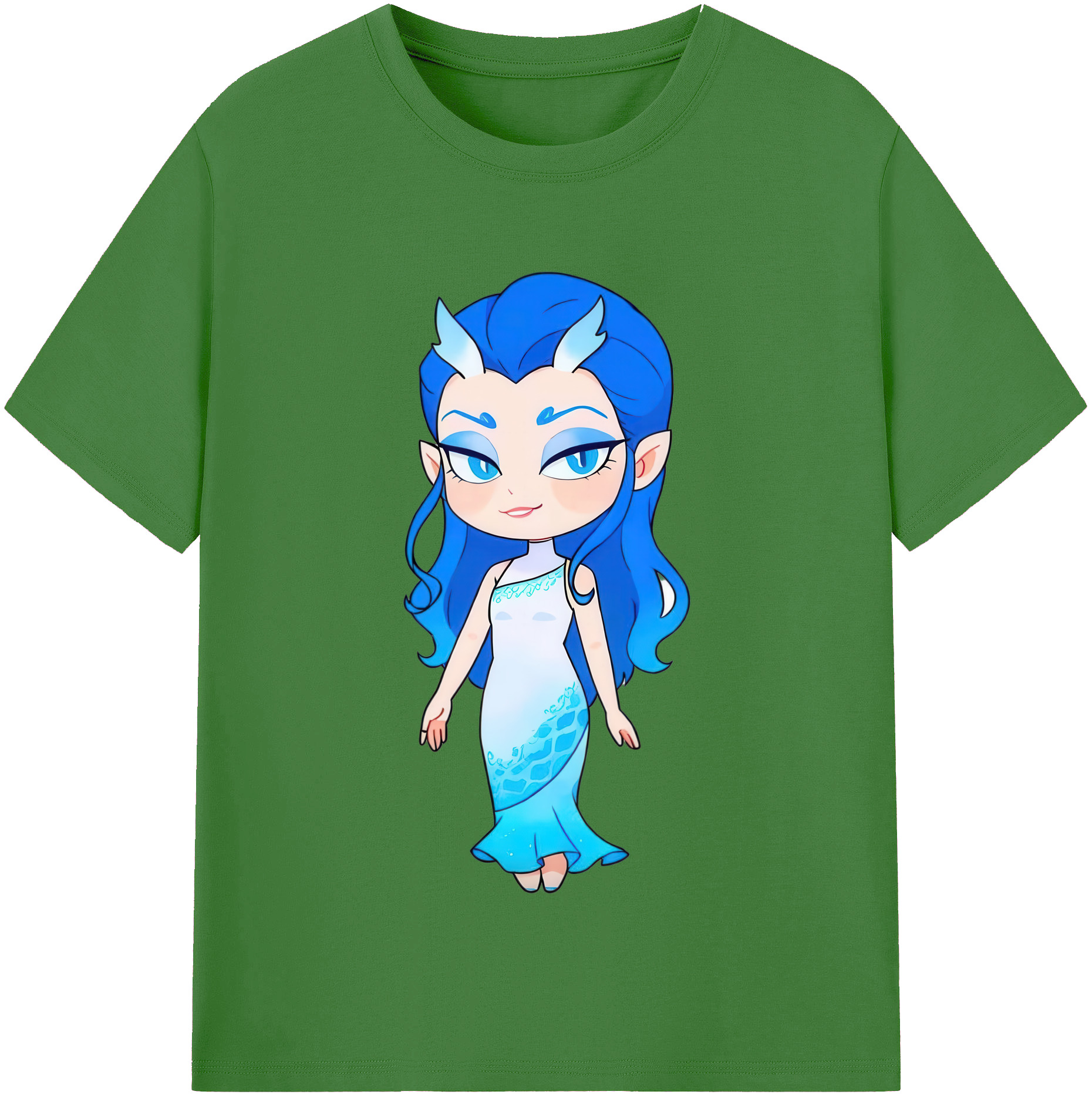（画像用） Ne Zha 2 ナタ 魔童の大暴れ レディースカジュアルプリントTシャツ（綿100％）